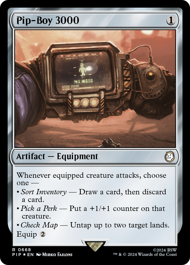 Pip-Boy 3000 (Surge Foil) [Fallout] | Local Legends