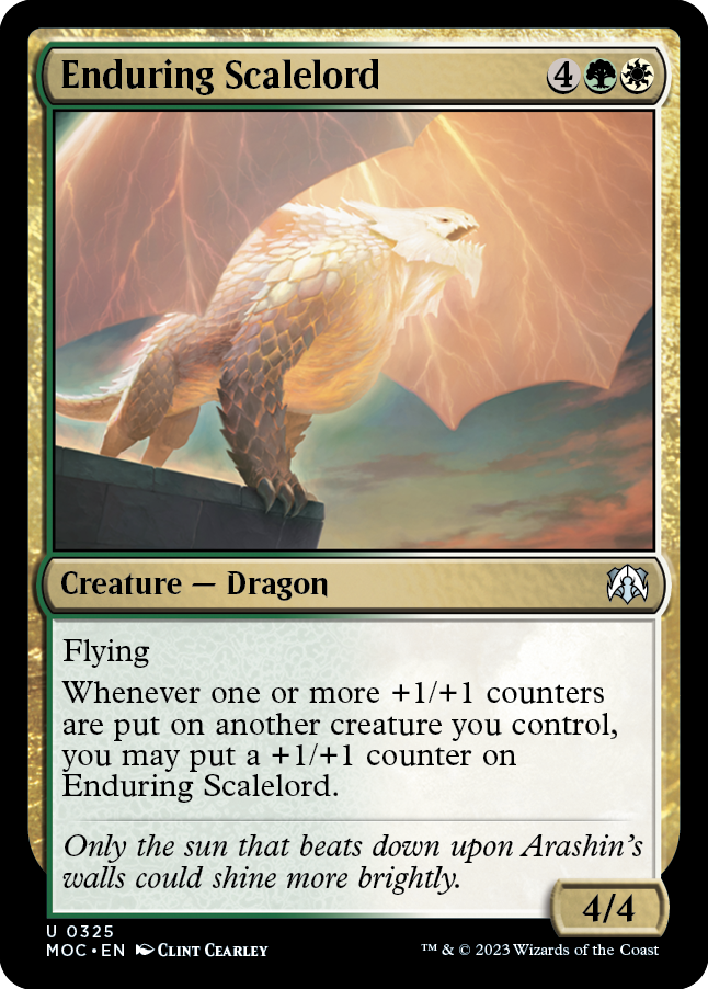 Enduring Scalelord [March of the Machine Commander] | Local Legends