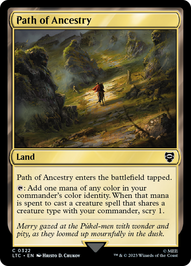 Path of Ancestry [The Lord of the Rings: Tales of Middle-Earth Commander] | Local Legends