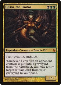 Glissa, the Traitor (Mirrodin Besieged) [Oversize Cards] | Golgari Games