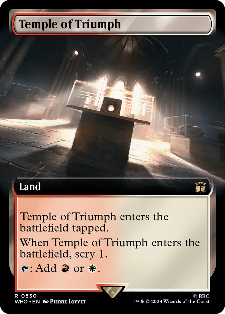 Temple of Triumph (Extended Art) [Doctor Who] | Local Legends