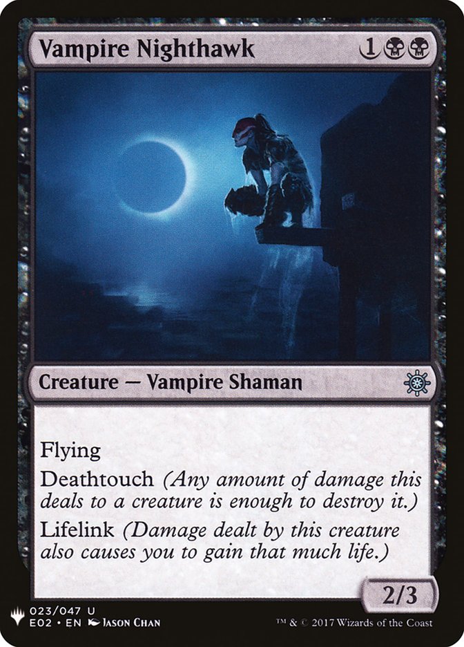 Vampire Nighthawk [Mystery Booster] | Local Legends