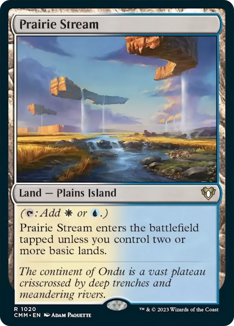 Prairie Stream [Commander Masters] | Local Legends