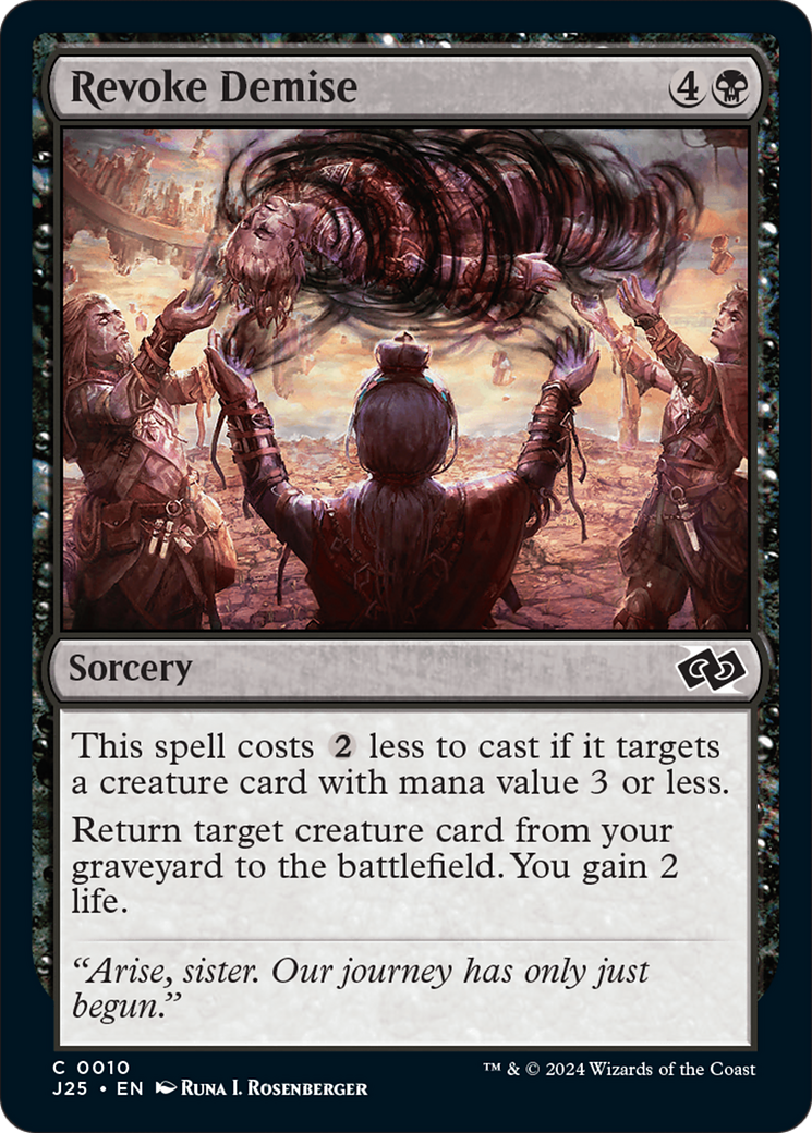 Revoke Demise [Foundations Jumpstart] | Local Legends