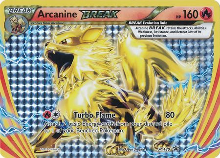 Arcanine BREAK (XY180) (Jumbo Card) [XY: Black Star Promos] | Golgari Games