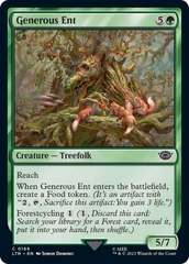 Generous Ent [The Lord of the Rings: Tales of Middle-Earth] | Golgari Games