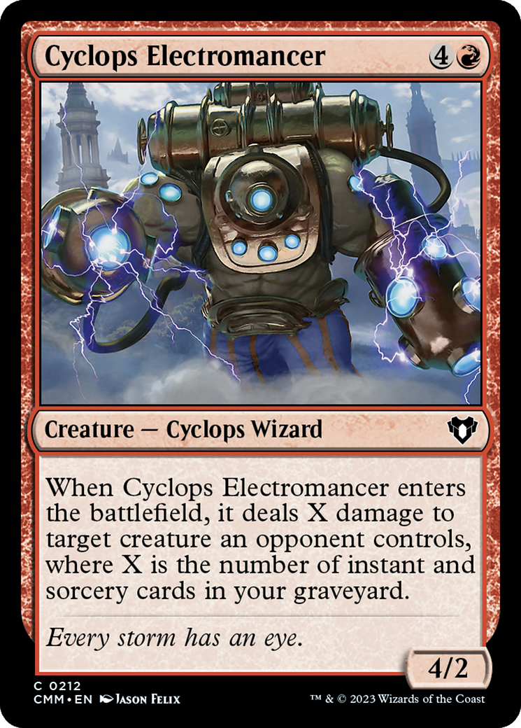 Cyclops Electromancer [Commander Masters] | Local Legends