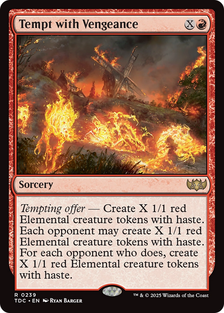 Tempt with Vengeance [Tarkir: Dragonstorm Commander] | Local Legends