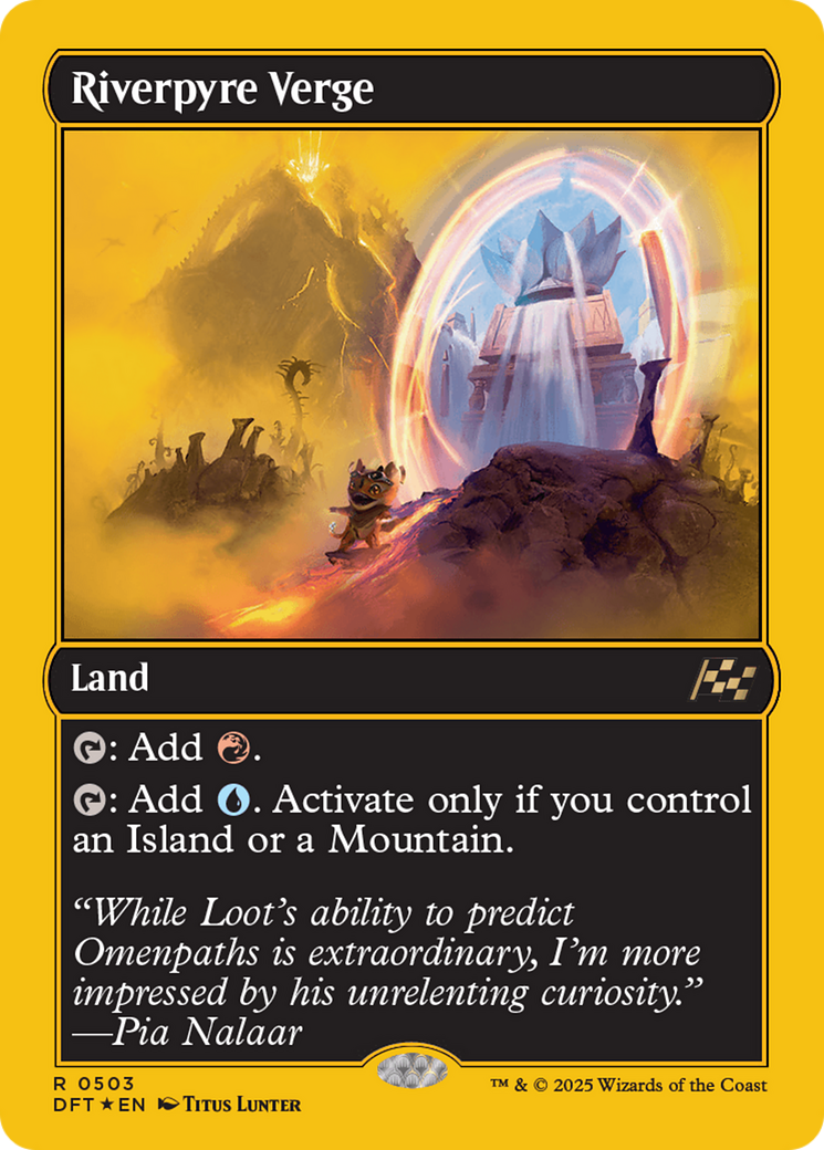 Riverpyre Verge (First-Place Foil) [Aetherdrift] | Local Legends