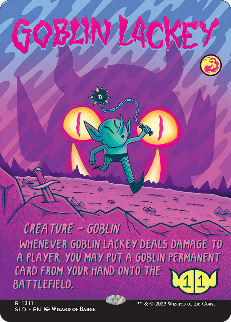 Goblin Lackey (1311) (Rainbow Foil) [Secret Lair Drop Series] | Local Legends