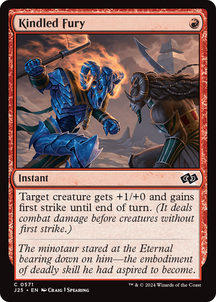 Kindled Fury [Foundations Jumpstart] | Local Legends