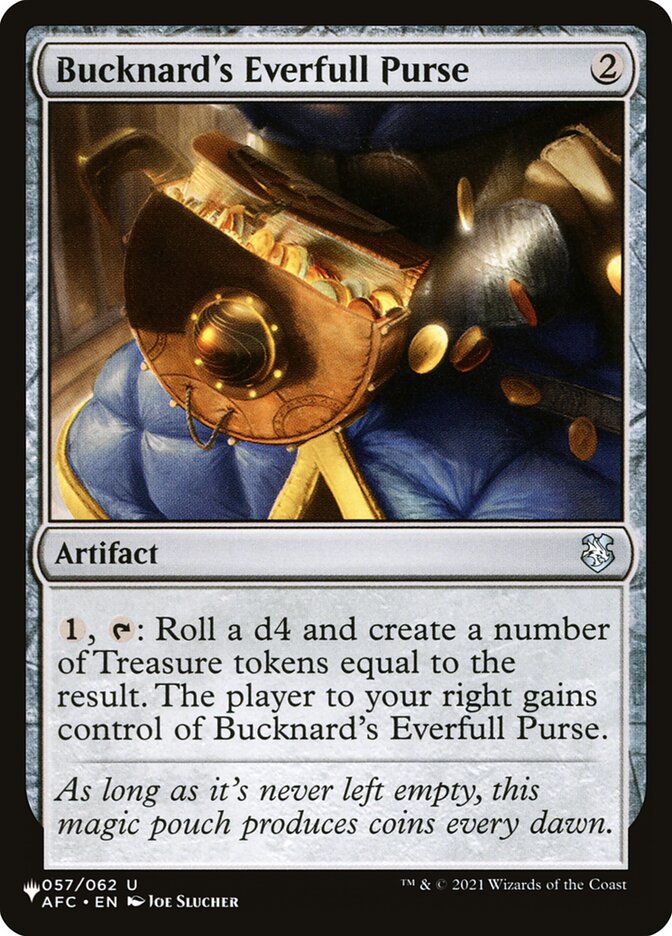 Bucknard's Everfull Purse [The List] | Local Legends