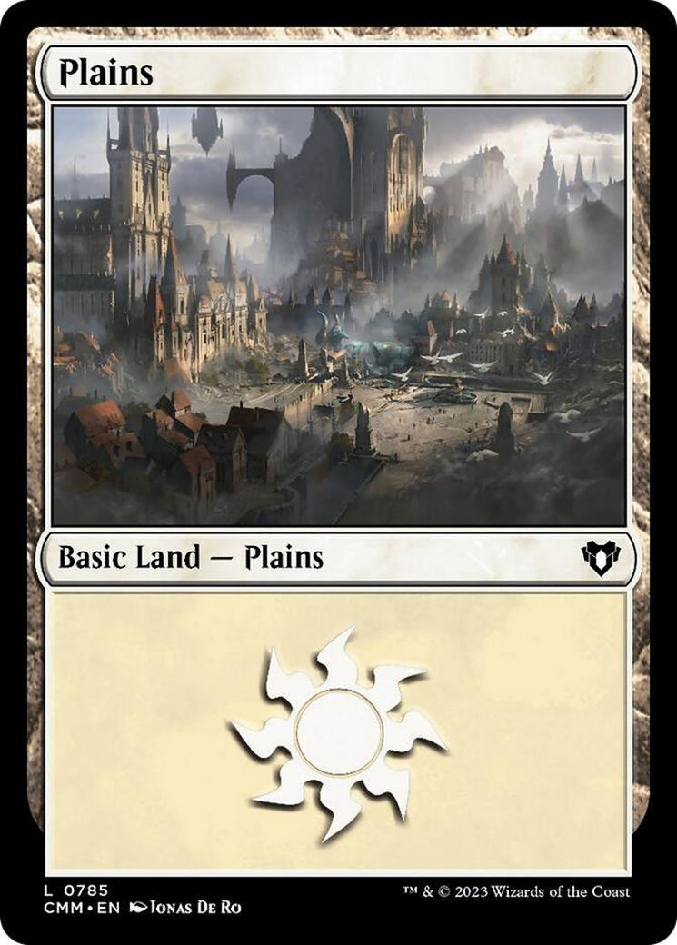 Plains (785) [Commander Masters] | Golgari Games