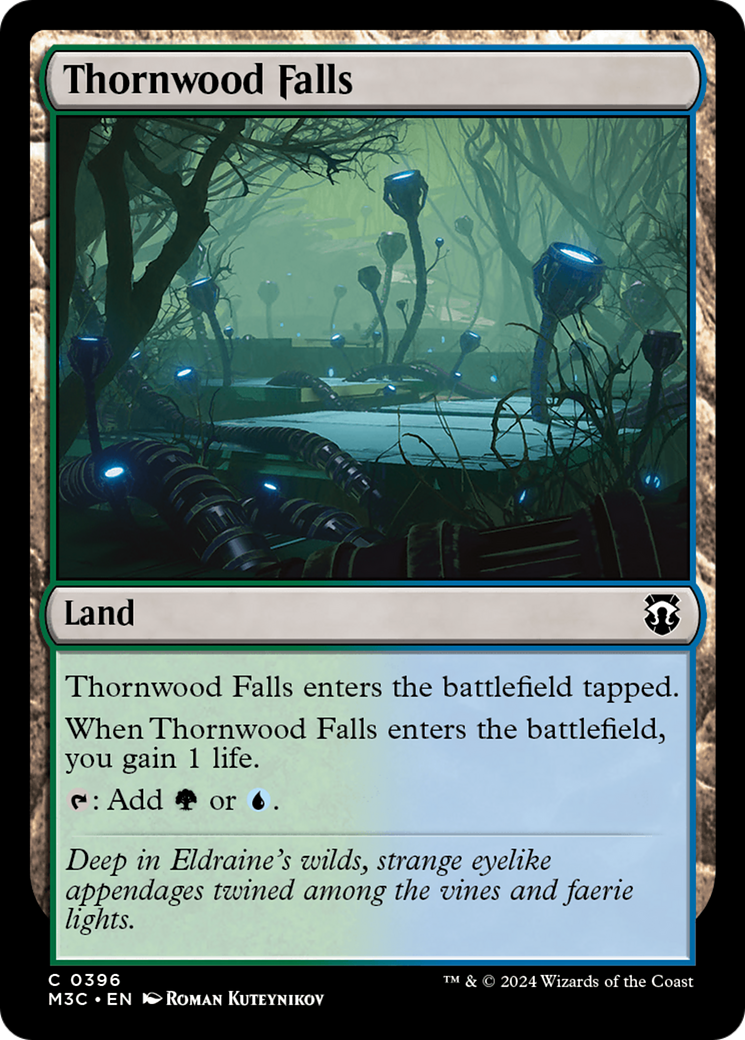 Thornwood Falls (Ripple Foil) [Modern Horizons 3 Commander] | Local Legends
