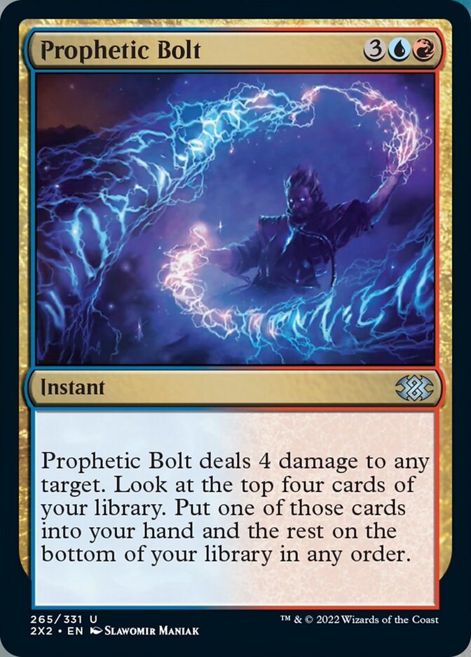 Prophetic Bolt [Double Masters 2022] | Local Legends
