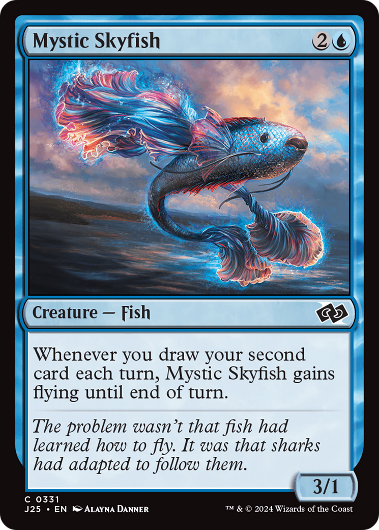 Mystic Skyfish [Foundations Jumpstart] | Golgari Games