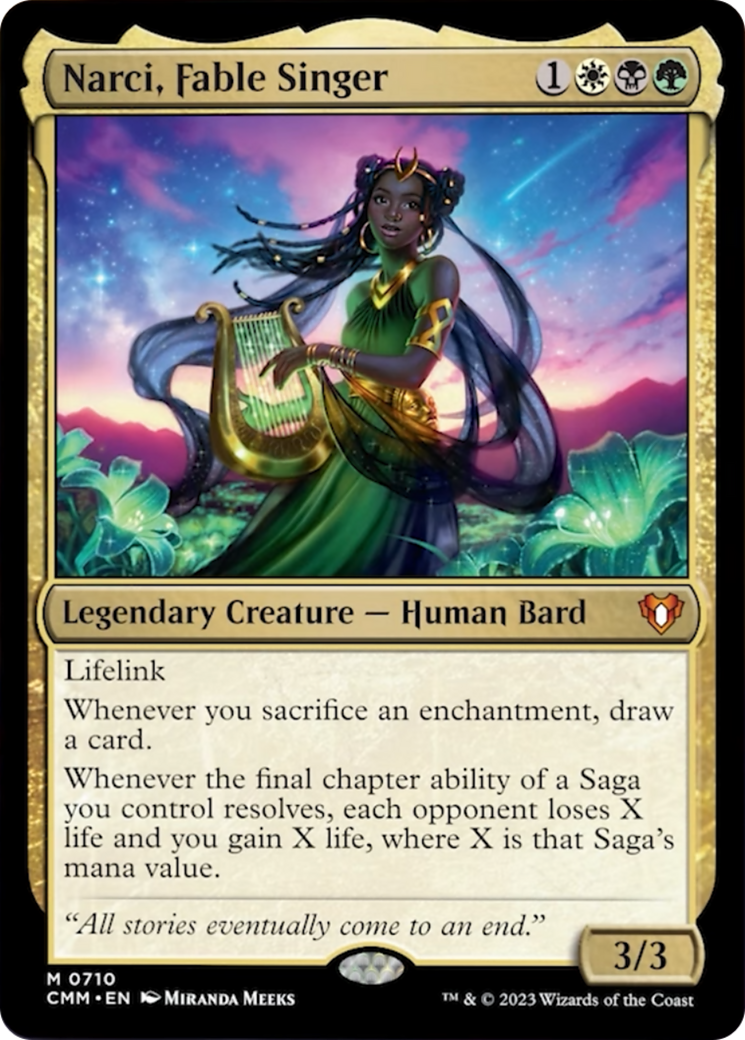 Narci, Fable Singer [Commander Masters] | Local Legends