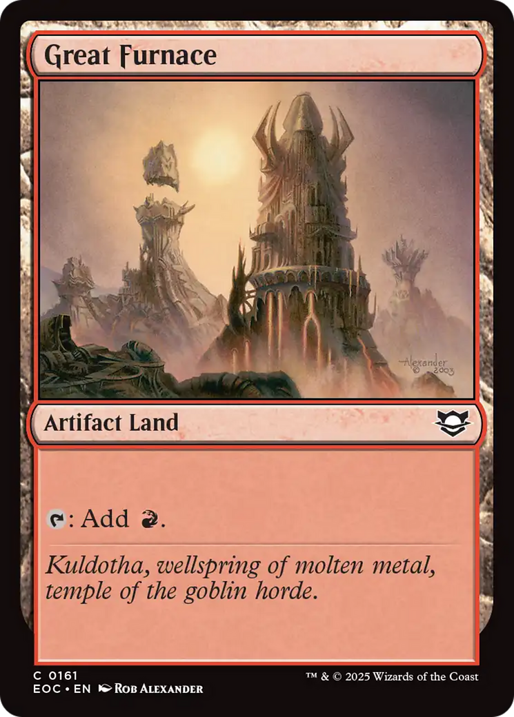 Great Furnace [Edge of Eternities Commander] | Local Legends
