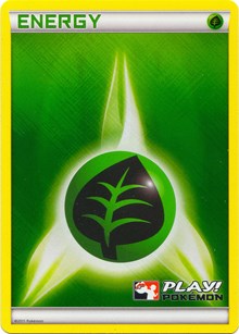 Grass Energy (2011 Play Pokemon Promo) [League & Championship Cards] | Golgari Games