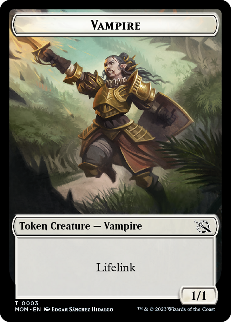 Vampire Token [March of the Machine Tokens] | Golgari Games