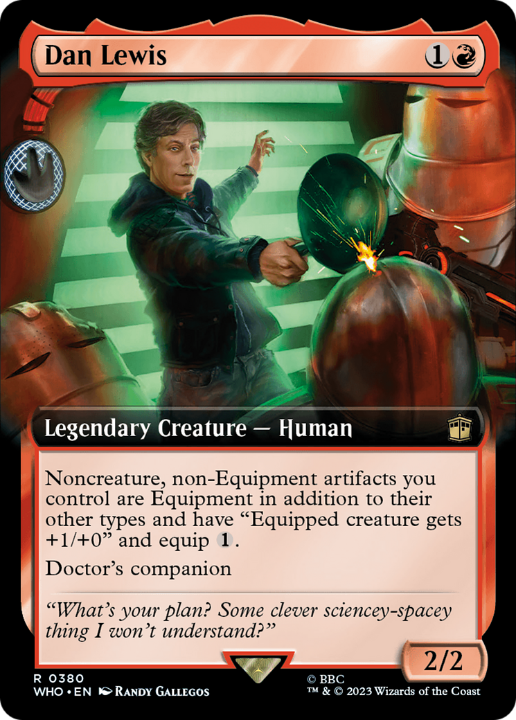Dan Lewis (Extended Art) [Doctor Who] | Local Legends