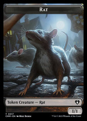 The Monarch // Rat Double-Sided Token [Commander Masters Tokens] | Local Legends