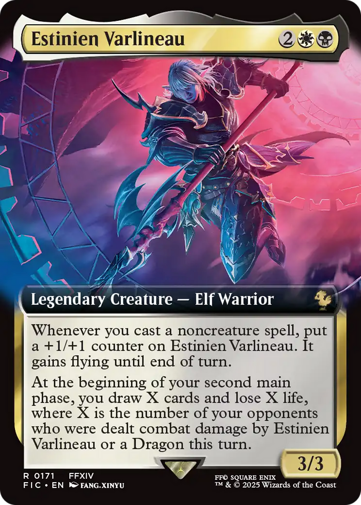 Estinien Varlineau (Extended Art) [FINAL FANTASY Commander] | Local Legends