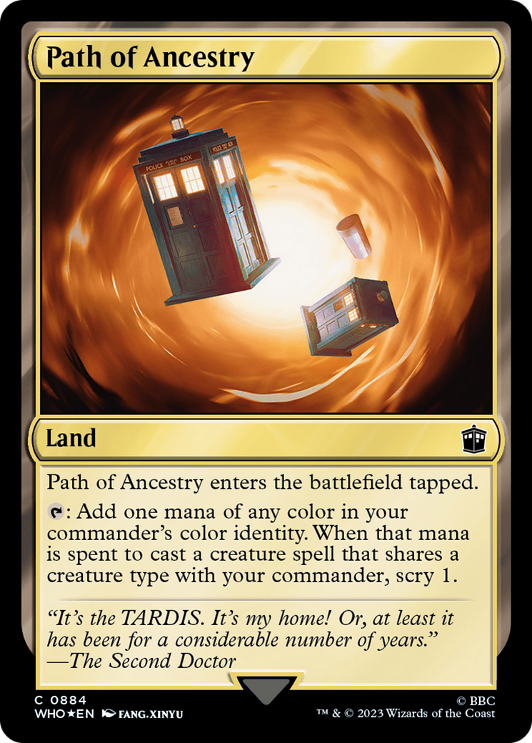 Path of Ancestry (Surge Foil) [Doctor Who] | Local Legends