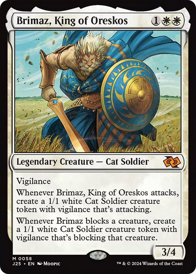 Brimaz, King of Oreskos (Anime) [Foundations Jumpstart] | Local Legends
