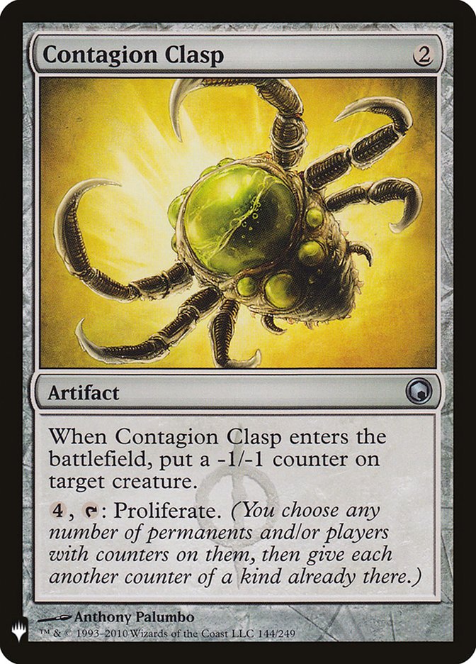 Contagion Clasp [Mystery Booster] | Local Legends