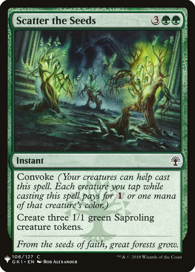 Scatter the Seeds [Mystery Booster] | Local Legends