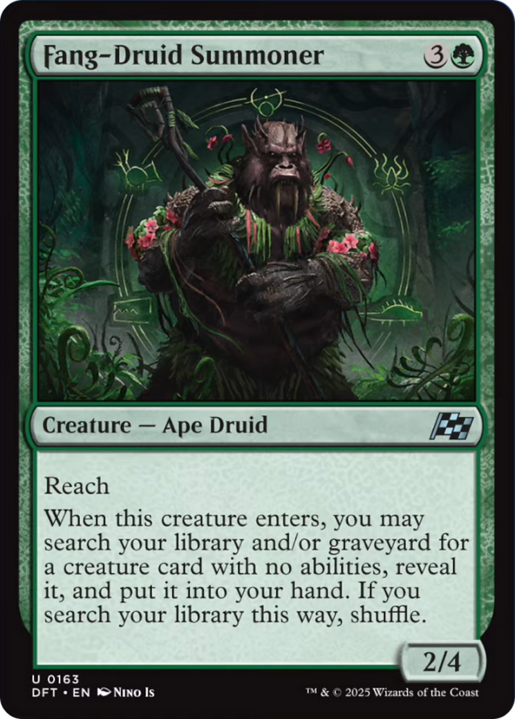 Fang-Druid Summoner [Aetherdrift] | Local Legends