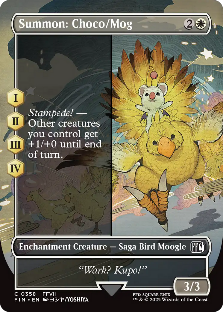 Summon: Choco/Mog (Borderless) [FINAL FANTASY] | Local Legends