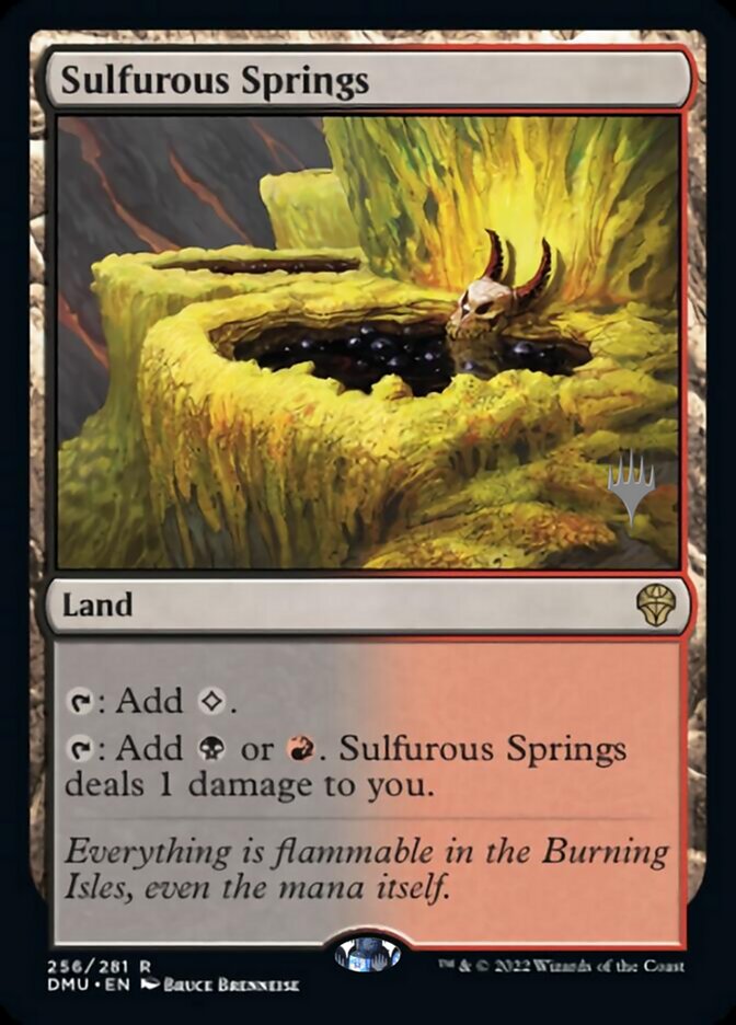 Sulfurous Springs (Promo Pack) [Dominaria United Promos] | Golgari Games