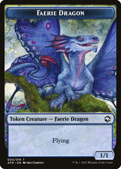 Devil // Faerie Dragon Double-Sided Token [Dungeons & Dragons: Adventures in the Forgotten Realms Tokens] | Local Legends