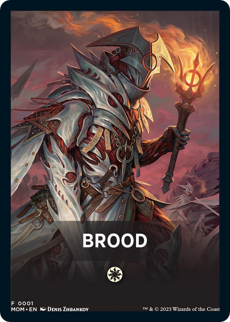 Brood Theme Card [March of the Machine Tokens] | Golgari Games