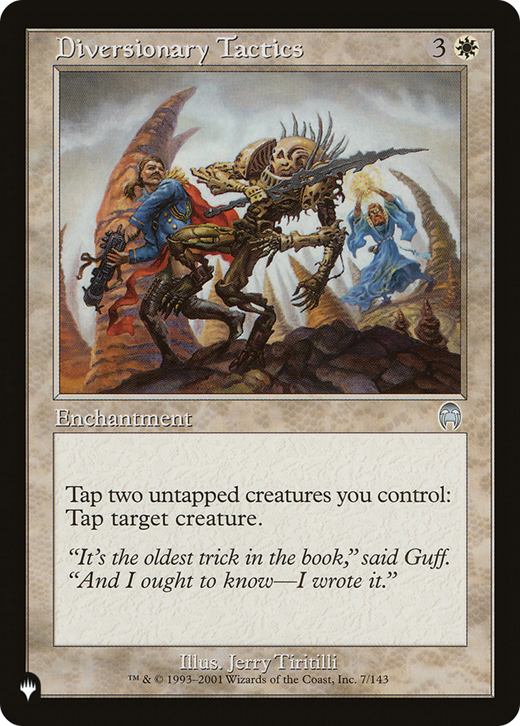 Diversionary Tactics [The List] | Local Legends