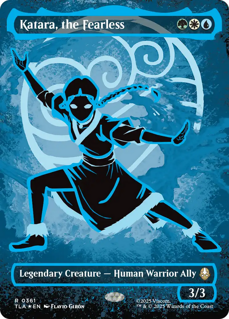 Katara, the Fearless (Borderless Battle Pose) [Avatar: The Last Airbender] | Local Legends