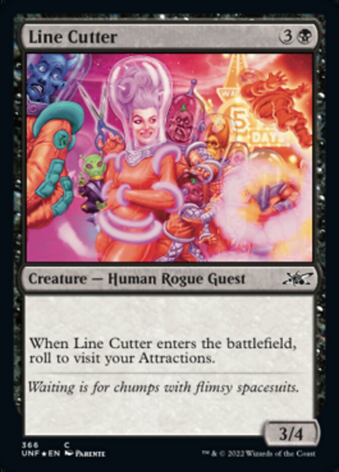 Line Cutter (Galaxy Foil) [Unfinity] | Golgari Games