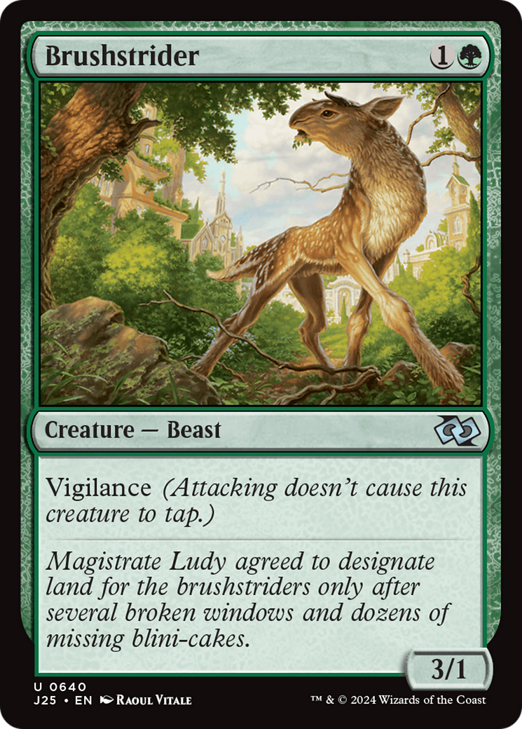 Brushstrider [Foundations Jumpstart] | Local Legends