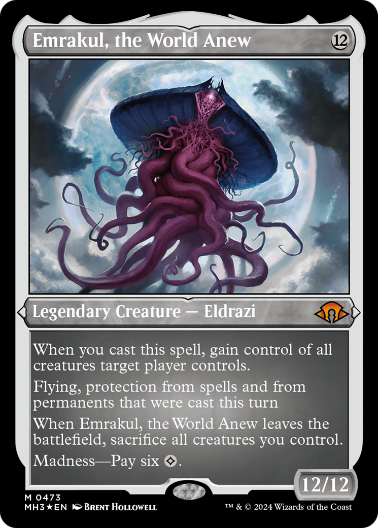 Emrakul, the World Anew (Foil Etched) [Modern Horizons 3] | Golgari Games