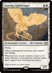 Soaring Lightbringer [Duskmourn: House of Horror Commander] | Golgari Games