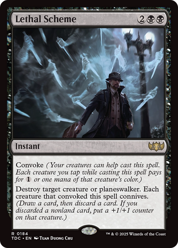 Lethal Scheme [Tarkir: Dragonstorm Commander] | Local Legends