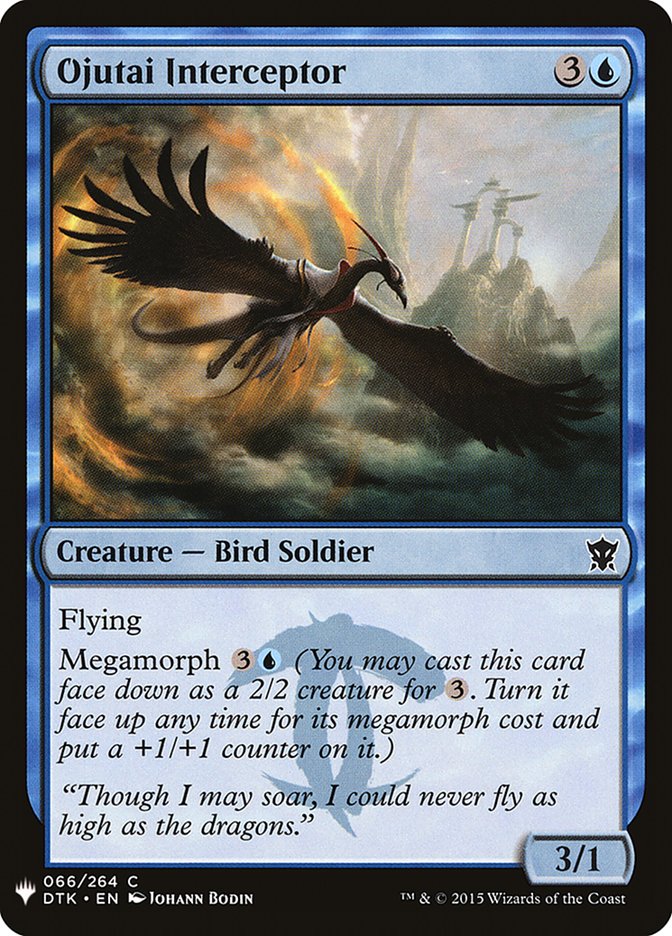 Ojutai Interceptor [Mystery Booster] | Local Legends