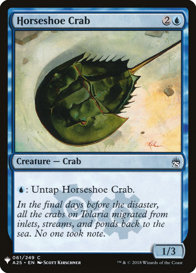 Horseshoe Crab [Mystery Booster] | Local Legends
