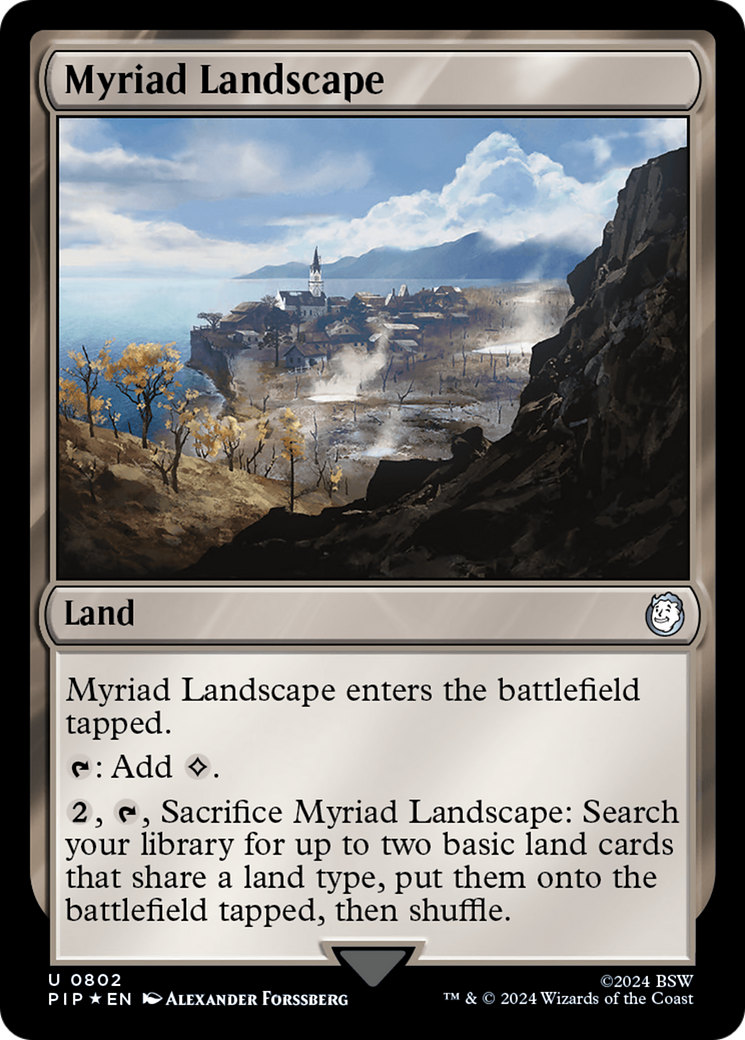 Myriad Landscape (Surge Foil) [Fallout] | Local Legends