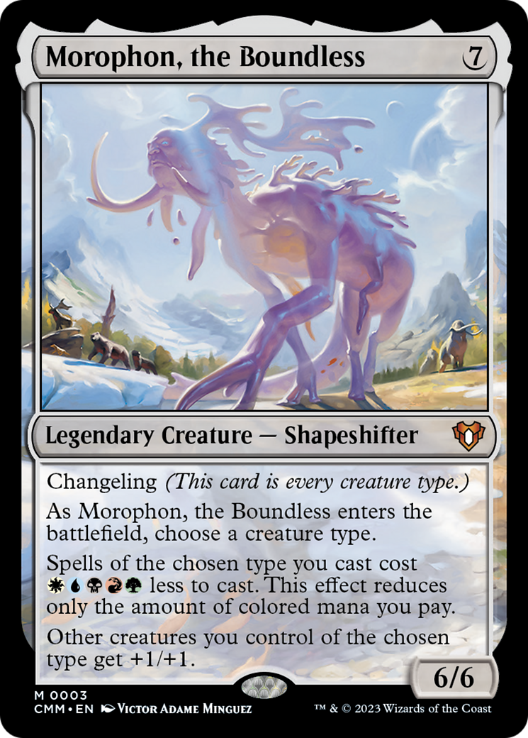 Morophon, the Boundless [Commander Masters] | Local Legends