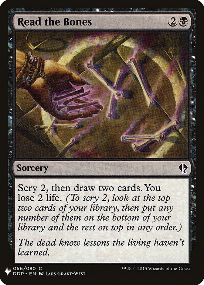 Read the Bones [Mystery Booster] | Local Legends