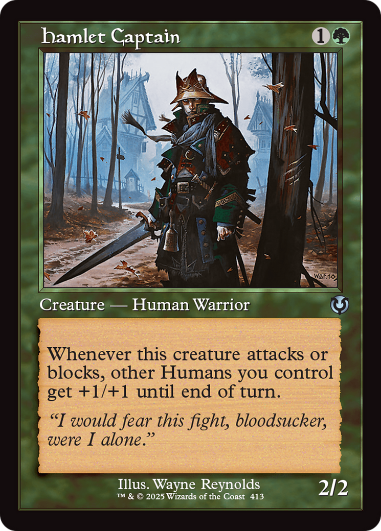 Hamlet Captain (Retro Frame) [Innistrad Remastered] | Local Legends