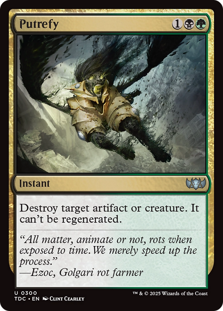 Putrefy [Tarkir: Dragonstorm Commander] | Local Legends